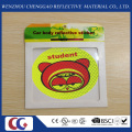 Promotion Smile Face PVC Light Reflective Stickers